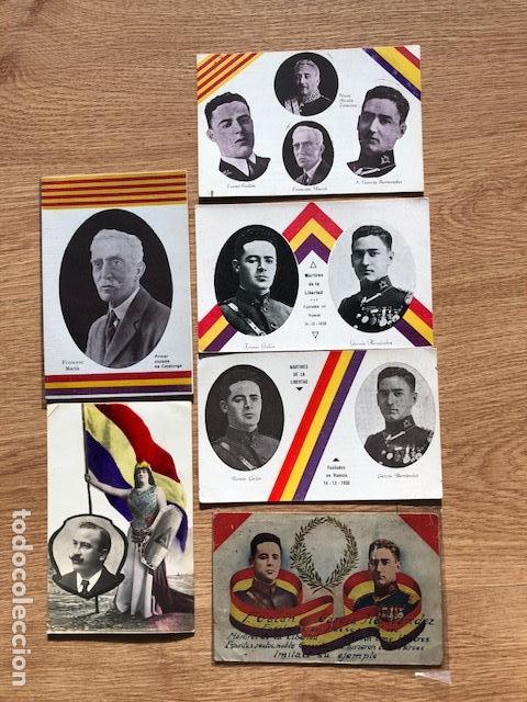 Postales: CONJUNTO POSTALES ORIGINALES REPUBLICA ESPA&Ntilde;OLA - Foto 1