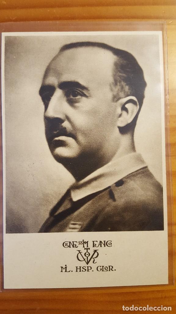 Postales: POSTAL GENERALISIMO FRANCISCO FRANCO - Foto 1