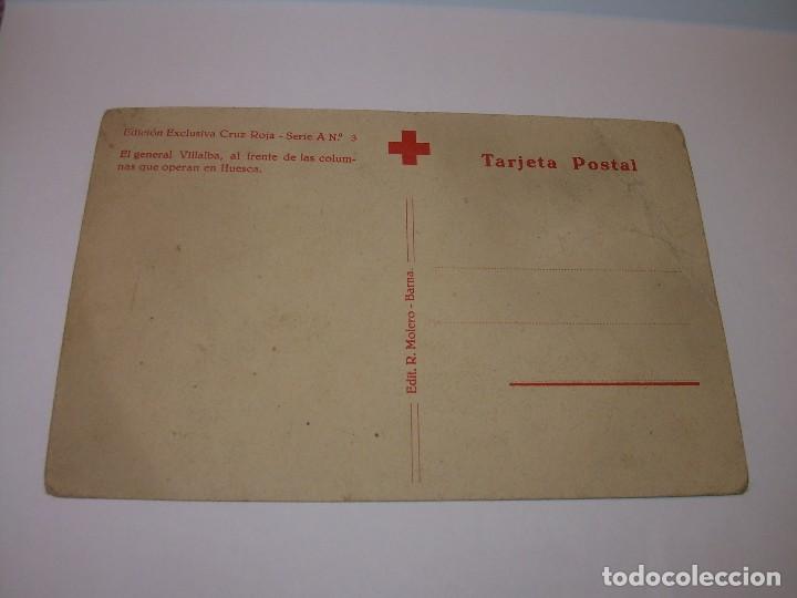 Postales: ANTIGUA POSTAL.GENERAL VILLALBA. - Foto 2