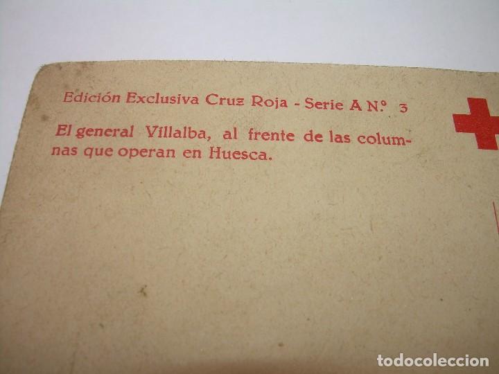 Postales: ANTIGUA POSTAL.GENERAL VILLALBA. - Foto 3