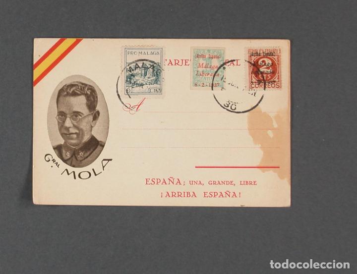 Postales: Tarjeta postal General Mola. - Foto 1
