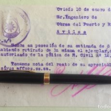 Postales: TARJETA POSTAL- POST GUERRA CIVIL- 0VIEDO A AVILES- 1.940