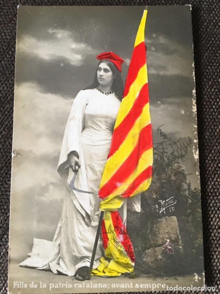 Postales: POSTAL CATALANISTA , CIRCULADA 1910 - Foto 1