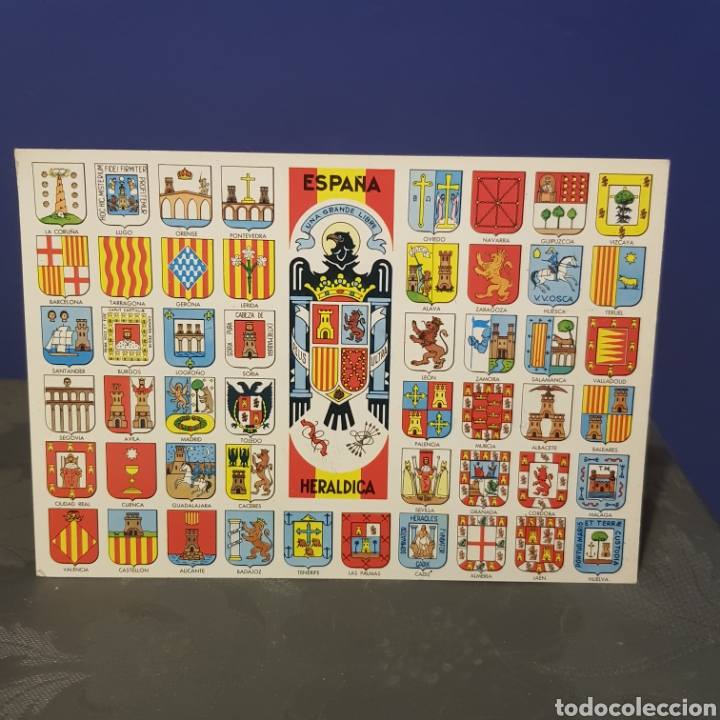 Postales: Lote de 4 postales escudo de espa&ntilde;a. - Foto 3