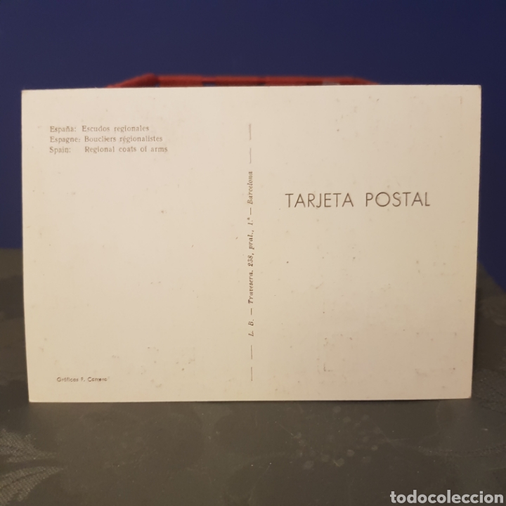 Postales: Lote de 4 postales escudo de espa&ntilde;a. - Foto 6