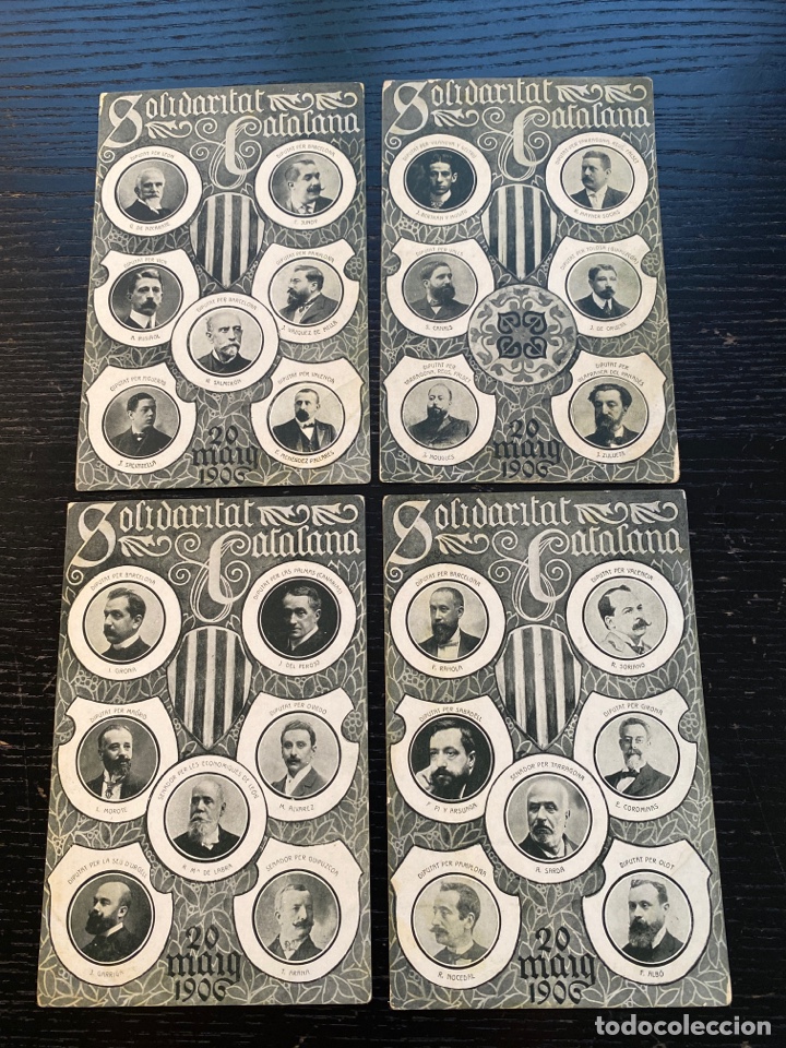 Postales: Solidaritat catalana - Foto 1