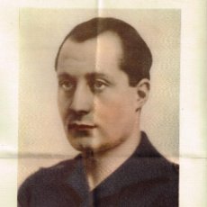 Postales: 1936 (ANT.) RETRATO OFICIAL DE ”JOSÉ ANTONIO PRIMO DE RIVERA” ANGEL CORTÉS EDICIONES JOSÉ ANTONIO. Lote 223556310