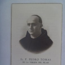 Postales: GUERRA CIVIL : RECORDATORIO DE SACERDOTE ASESINADO POR LOS ROJOS EN BARCELONA EN 1936. Lote 263813845