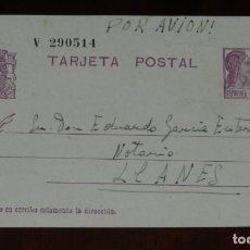 Postales: TARJETA POSTAL DE CAMPAÑA, CIRCULADA EN 1936, PLENA GUERRA CIVIL, DIRIGIDA A LLANES ( ASTURIAS ).. Lote 301181358