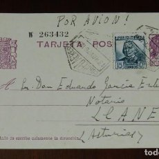 Postales: TARJETA POSTAL DE CAMPAÑA, CIRCULADA EN 1936, PLENA GUERRA CIVIL, DIRIGIDA A LLANES ( ASTURIAS ).. Lote 301181823
