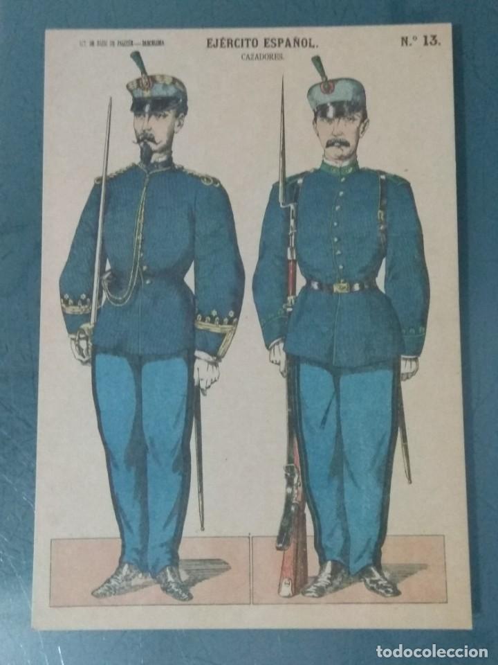 Postales: LOTE DE 8 POSTALES EJ&Eacute;RCITO ESPA&Ntilde;OL - Foto 5