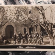 Postales: COBLA BARCELONA - GUERRA CIVIL - POSTAL 1937 - COMISSARIAT PROPAGANDA. Lote 358098845