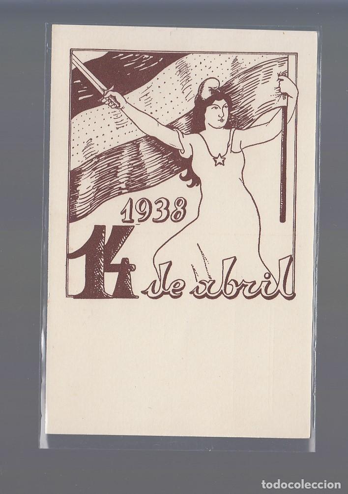 Postales: 1938 14 DE ABRIL - Foto 1
