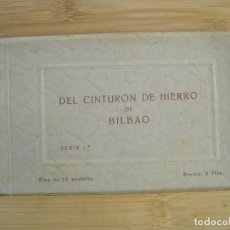 Postales: BILBAO-DEL CINTURON DE HIERRO-BLOC DE 12 POSTALES-GUERRA CIVIL-VER FOTOS-(100.316). Lote 389836744