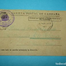 Postales: ANTIGUA TARJETA POSTAL DE CAMPAÑA, 4º CUERPO DEL EJÉRCITO - GUERRA CIVIL - AÑO 1938. Lote 401996169