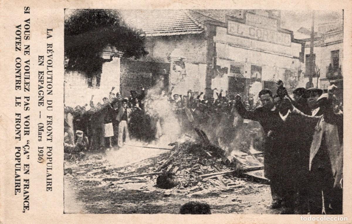 Postales: LA REVOLUTION DU FRONT POPULAIRE. MARS 1936 - Foto 1