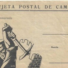 Postales: TARJETA POSTAL DE CAMPAÑA - 3ª BAT. BASE 1ª C.C.3 - 1938