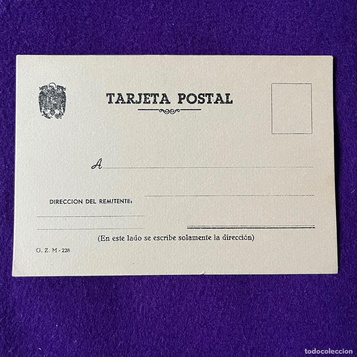 Postales: POSTAL PATRIOTICA SIN CIRCULAR. ORIGINAL. - Foto 1