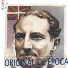 Postales: (PS-64749) JOSE ANTONIO DE AGUIRRE. PRESIDENTE DE EUZKADI 1936-1937 - NO REEDICION - MIRAR REVERSO