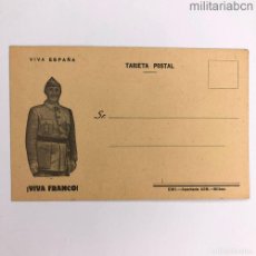 Postales: POSTAL CON LA FOTOGRAFÍA DEL GENERALÍSIMO FRANCISCO FRANCO. VIVA ESPAÑA. ¡VIVA FRANCO!