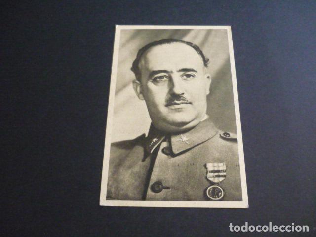 Postales: EL CAUDILLO POSTAL FRANCISCO FRANCO - Foto 1