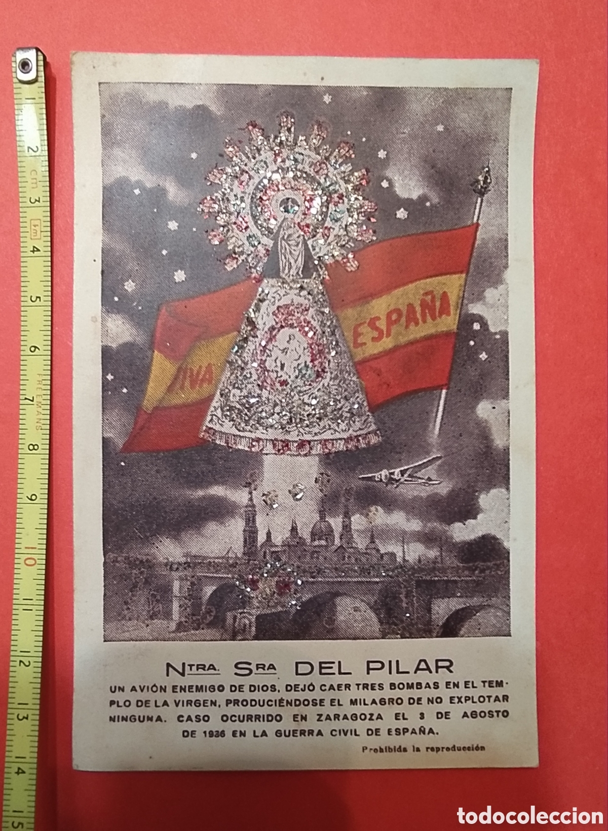 Postales: POSTAL DE NUESTRA SE&Ntilde;ORA DEL PILAR - Foto 1