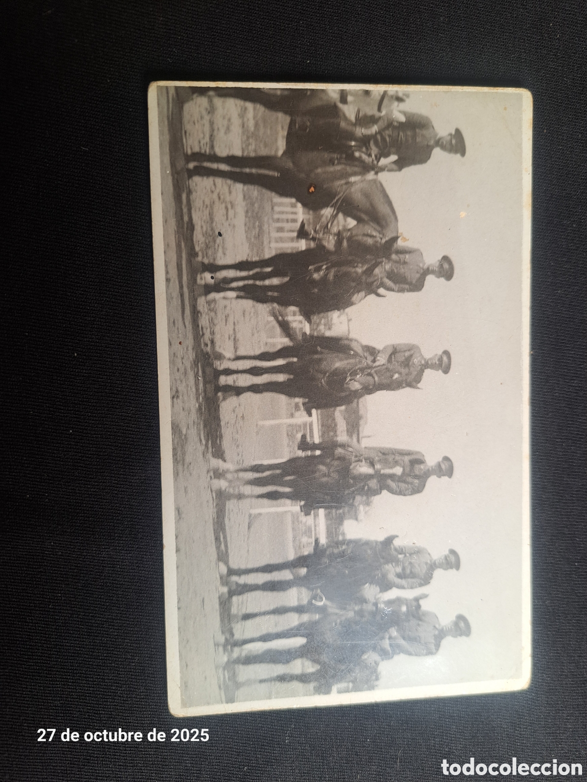 Postales: Postal militates a caballo. Cp010 - Foto 1