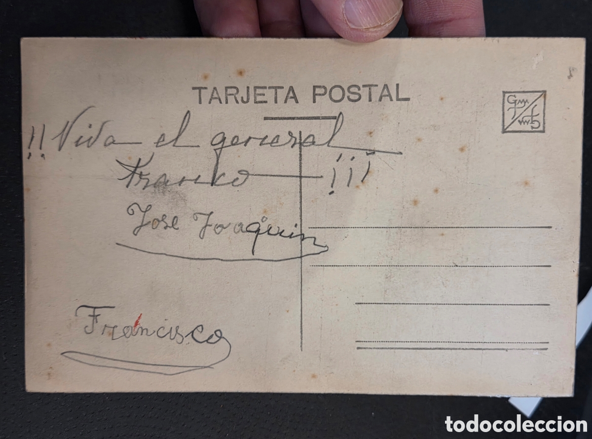 Postales: POSTAL DEL GENERAL FRANCISCO FRANCO - Foto 2