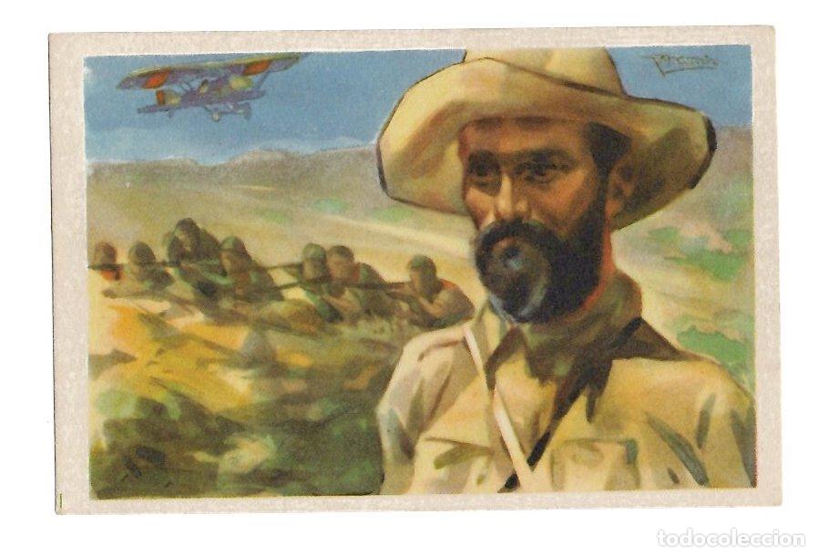 Postales: TARJETA POSTAL EDICION EXCLUSIVA CRUZ ROJA SERIE A N&ordm; 7. JUAN FERNANDEZ EL NEGUS. ED. R. MOLERO