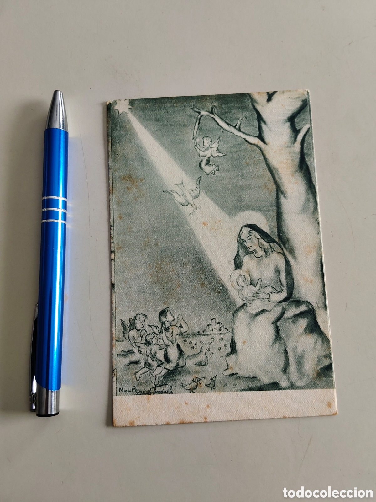 Postales: Tarjeta tipo postal para que los soldados escribieran cartas Guerra Civil 1937 Frente hospitales