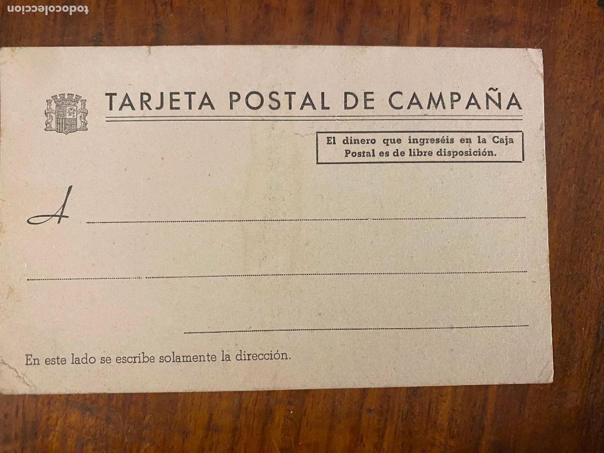 Postales: TARJETA POSTAL DE CAMPA&Ntilde;A, PERO SIN CIRCULAR. GUERRA CIVIL.