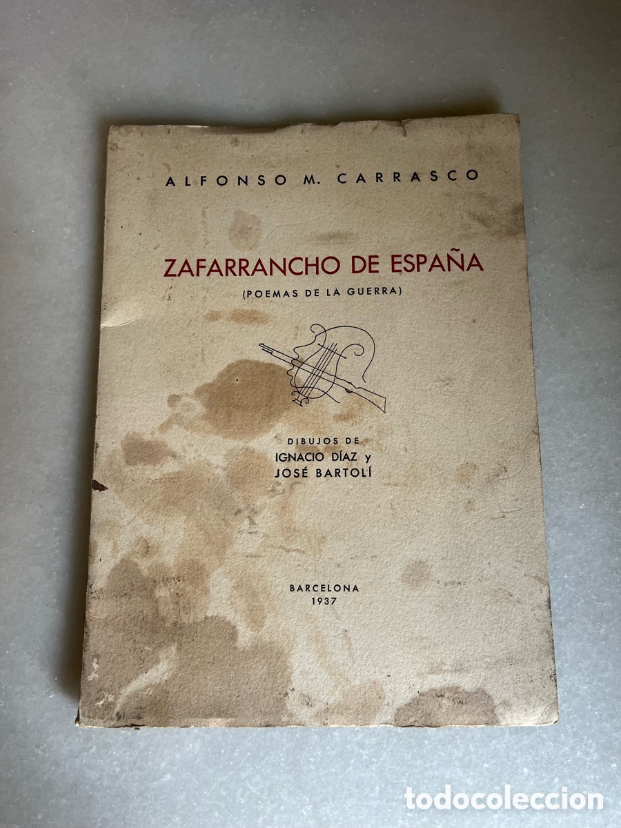 Postales: Zafarrancho de Espa&ntilde;a Pomas de la guerra Raro
