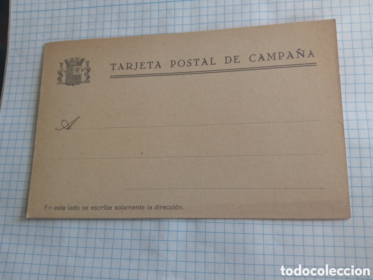 Postales: Antigua tarjeta postal de Campa&ntilde;a, Guerra Civil Espa&ntilde;ola