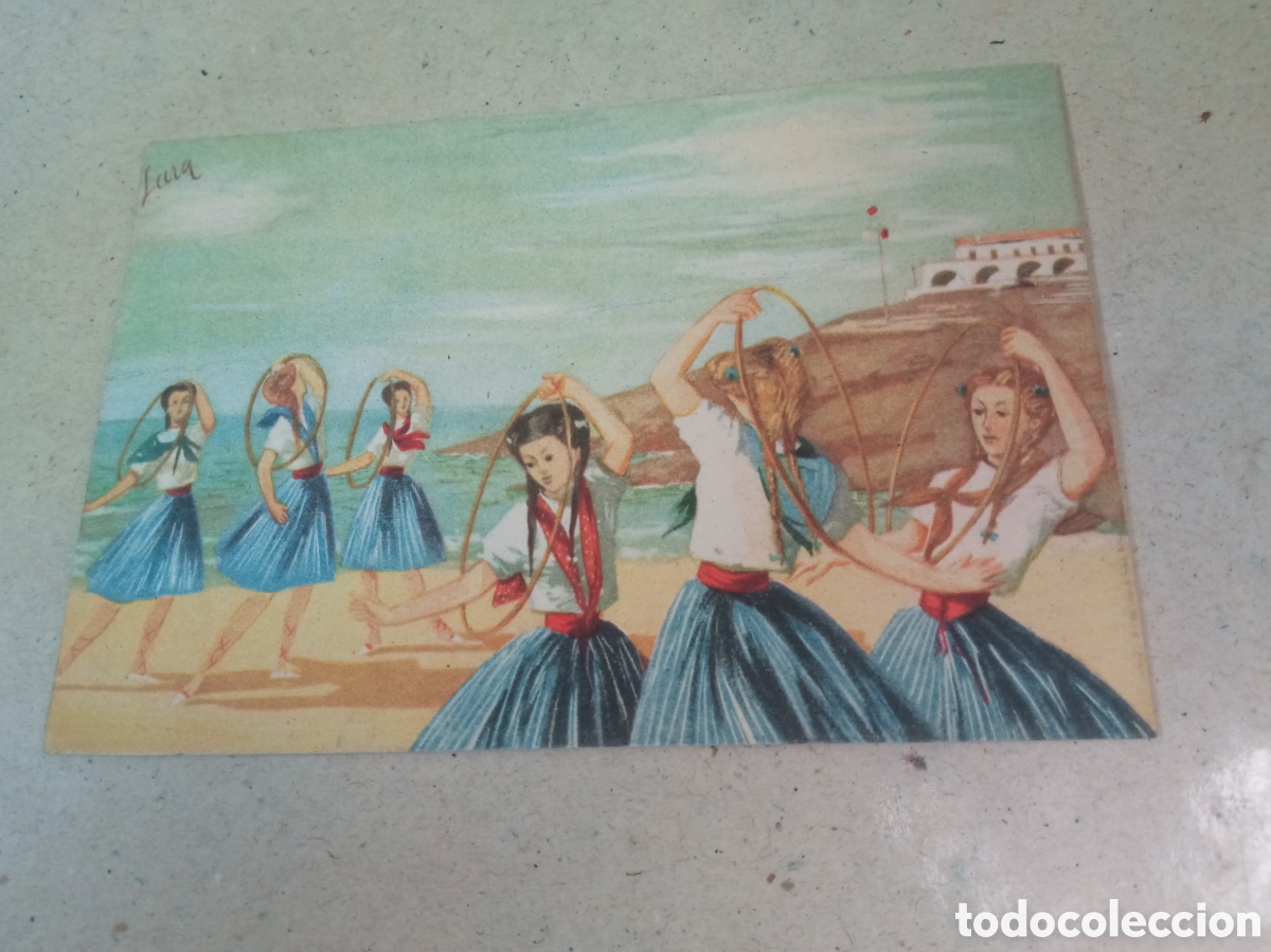 Postales: Antigua postal, Secci&oacute;n Femenina, Albergue de Juventudes