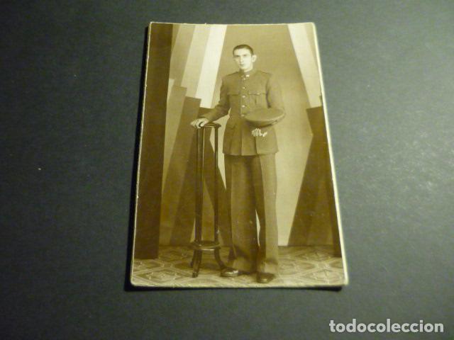 Postales: MADRID 1936 RETRATO SOLDADO REPUBLICANO RECHE FOTOGRAFO PUENTE VALLECAS FOTOGRAFIA TAMA&Ntilde;O POSTAL