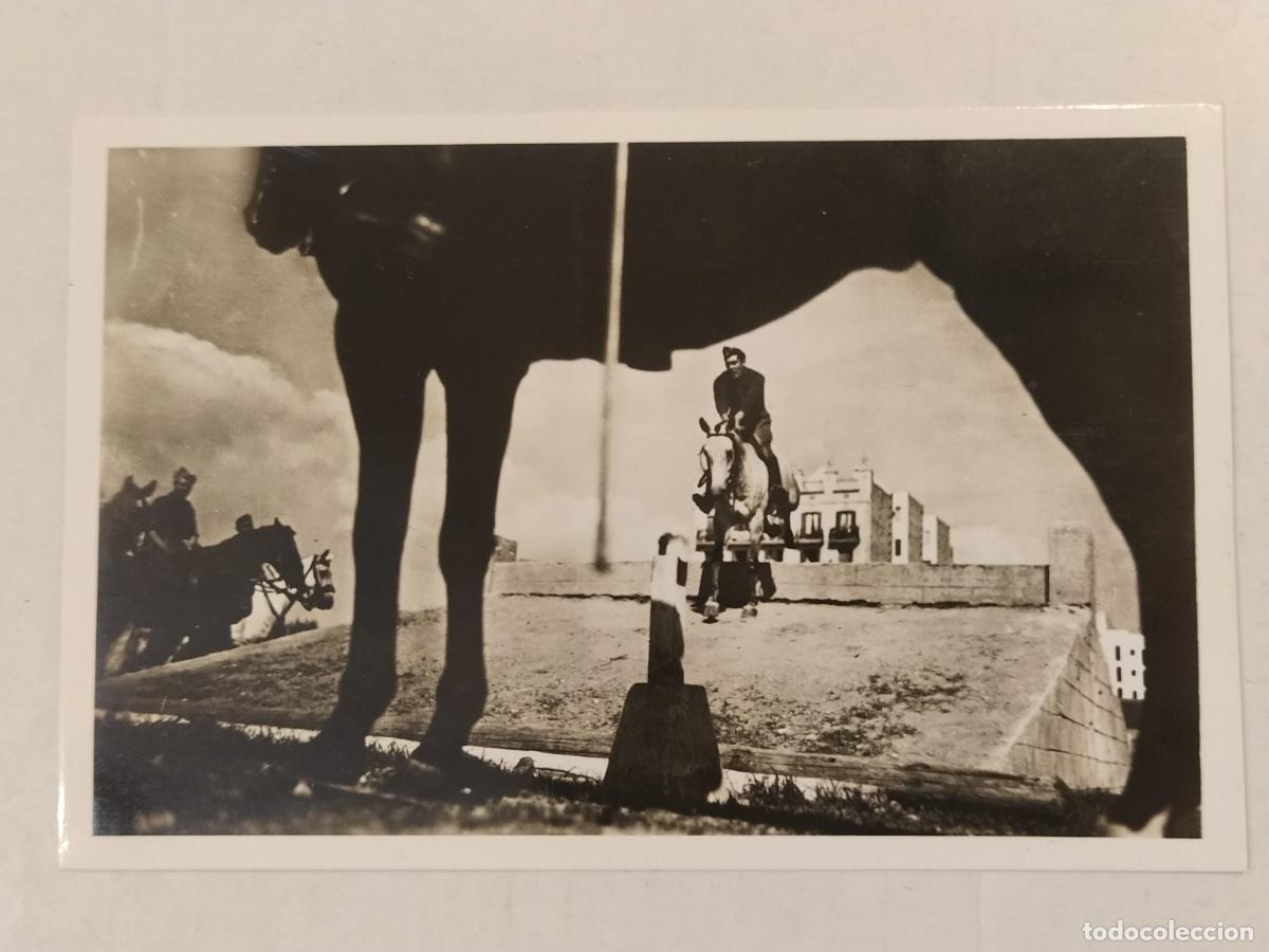 Postales: GUERRA CIVIL - CASERNA LENIN - CUARTEL LENIN - EXERCICIS HIPICS - SERIE D NUM 2 - POSTAL ANTIGUA