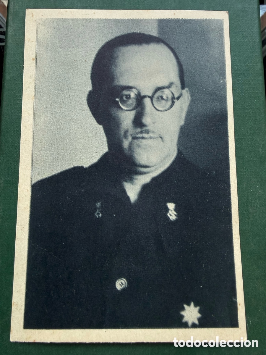 Postales: Postal. El Comandante de las Fuerzas de Asalto de Oviedo. D Gerardo Caballero