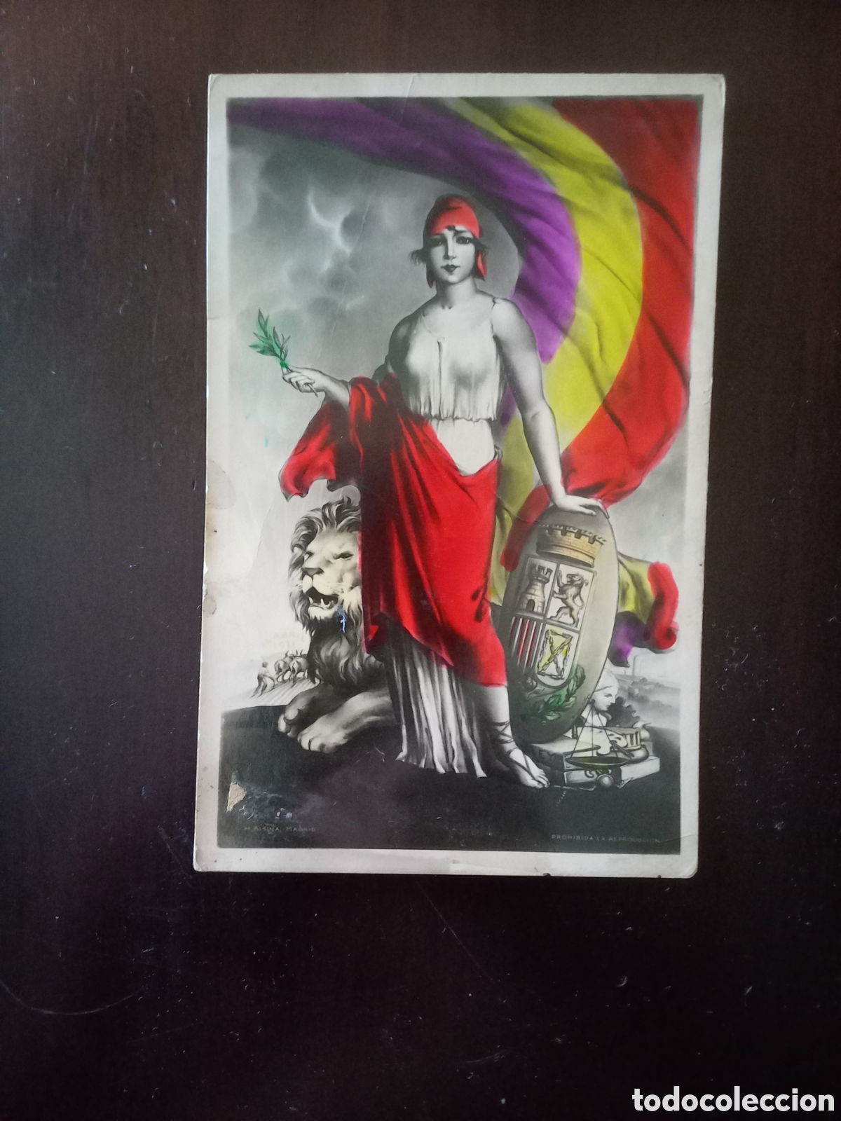Postkarten: Postal Segunda Rep&uacute;blica Espa&ntilde;ola