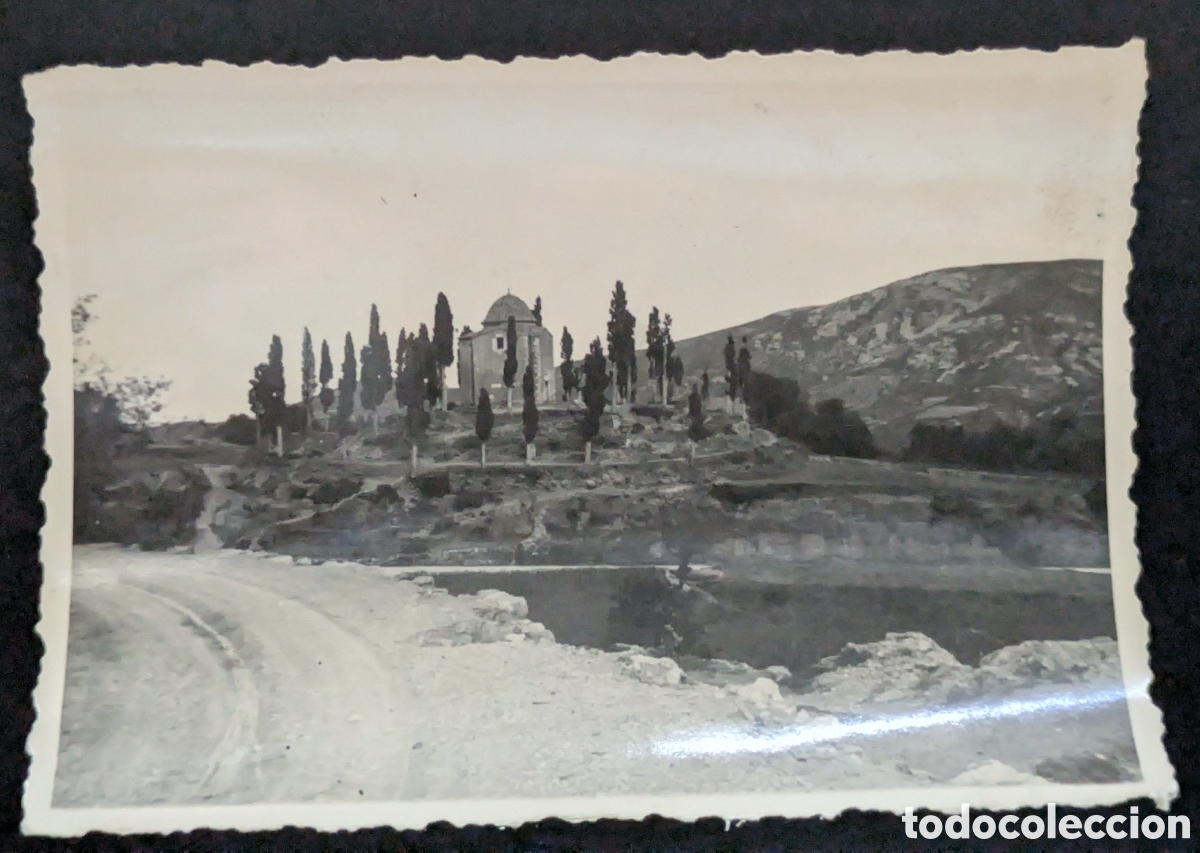 Postales: Ermita Calvario Canet lo Roig Castell&oacute;n 1937 Legi&oacute;n C&oacute;ndor guerra civil