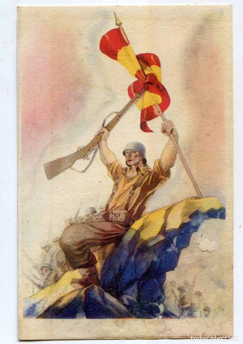 Postales: Postal guerra civil, escrita abril 1939
