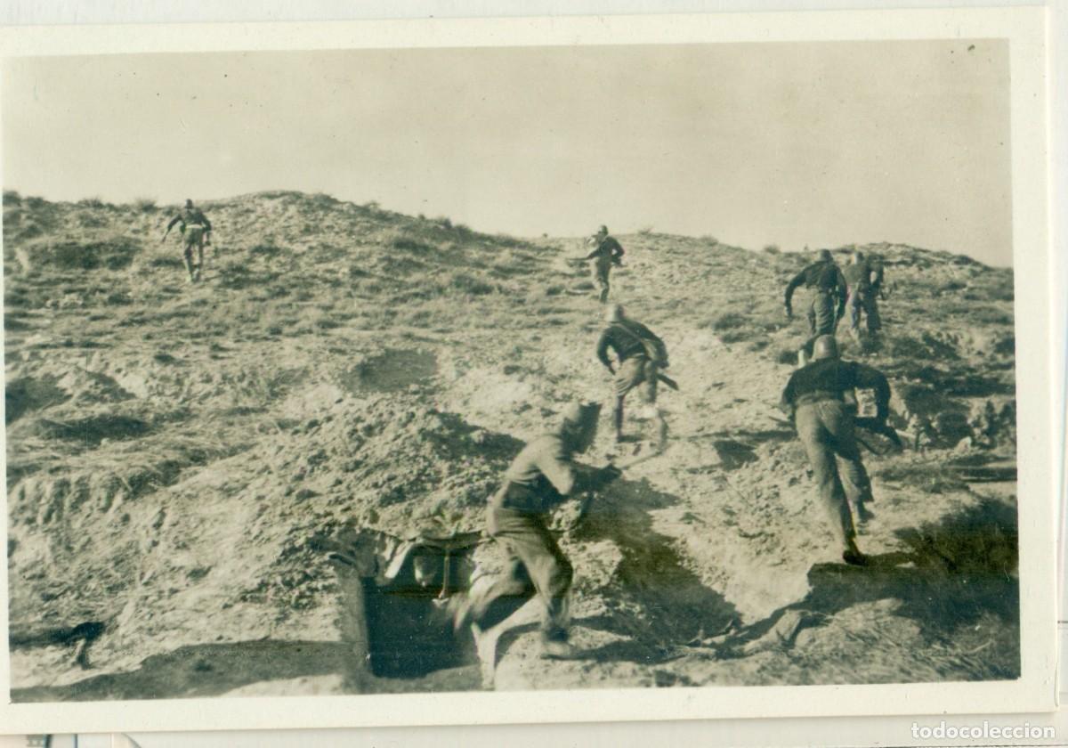 Postales: GUERRA CIVIL FRONT D'ARAG&Oacute;. FRENTE DE ARAG&Oacute;N. SIERRA DE ALCUBIERRE.. HACIA 1937. MUY RARA.