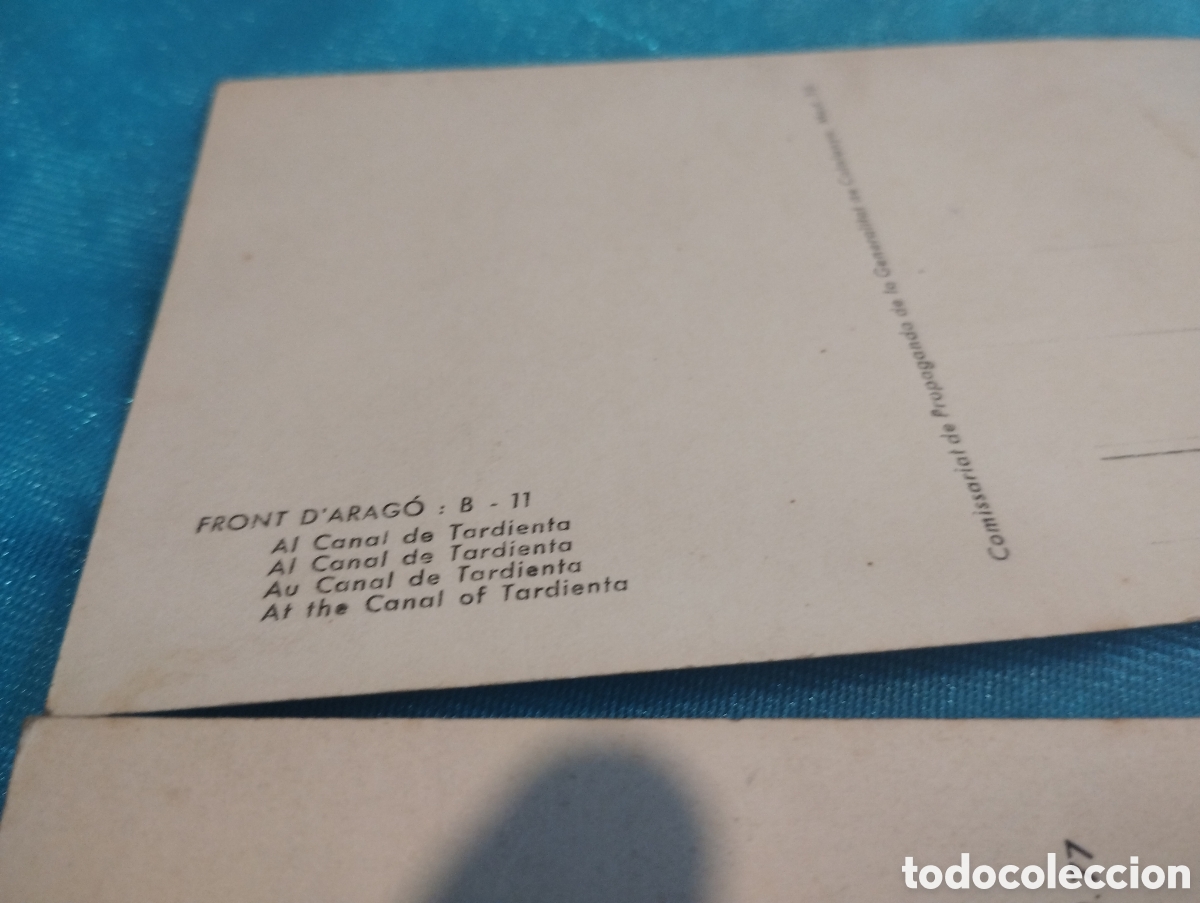 Postales: Lote de 6 postales del Front dArag&oacute; - Foto 9