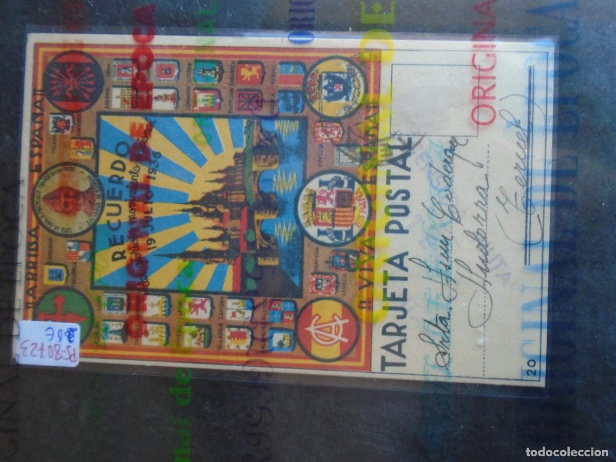 Postales: (PS-80723)POSTAL RECUERDO DEL GLORIOSO MOVIMIENTO NACIONAL 19 JULIO 1936-GUERRA CIVIL