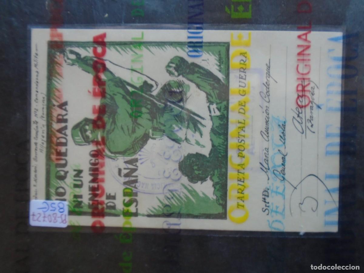 Postales: (PS-80727)TARJETA POSTAL DE GUERRA-GUERRA CIVIL.CENSURA MILITAR ALFAJARIN.14-3-1938