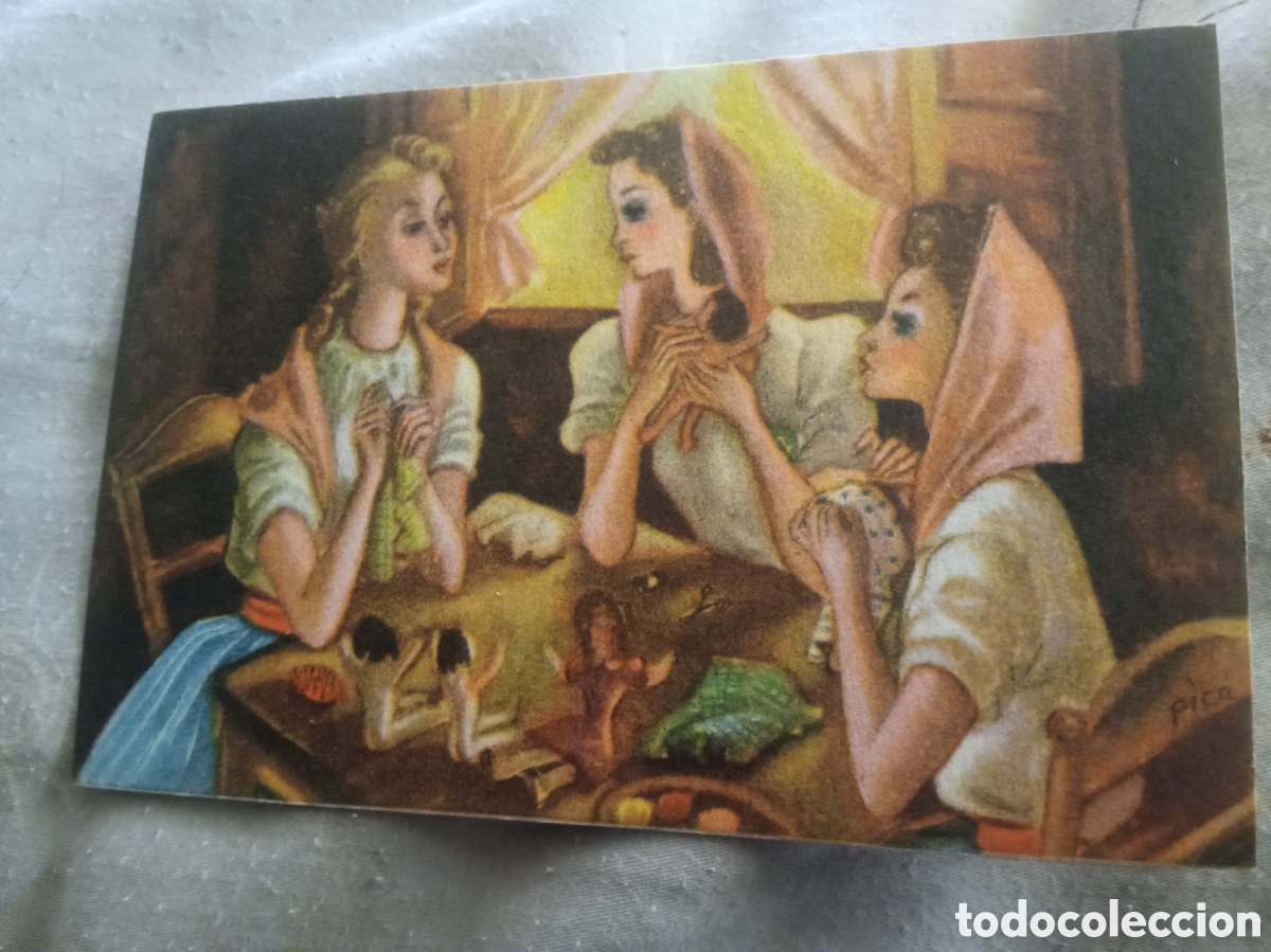 Postales: Antigua postal, Secci&oacute;n Femenina, Albergue de Juventudes