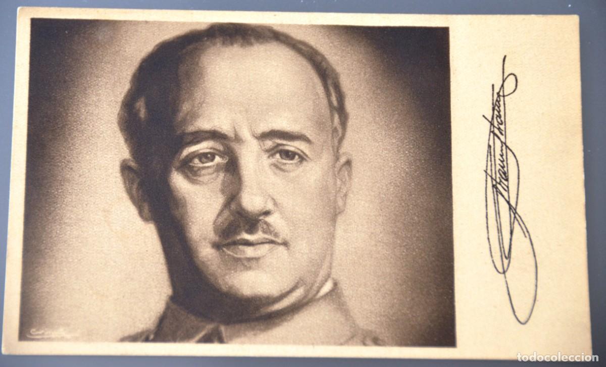 Postais: POSTAL OFICIAL DE FRANCO DE LA DELEGACI&Oacute;N NACIONAL DE PRENSA Y PROPAGANDA DE F.E.T. Y LAS J.O.N.S