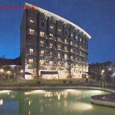 Postales: JACA (HUESCA) - GRAN HOTEL. VISTA NOCTURNA (1970)