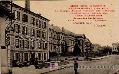 Postales: GRAND HOTEL DE BORDEAUX. - Foto 1