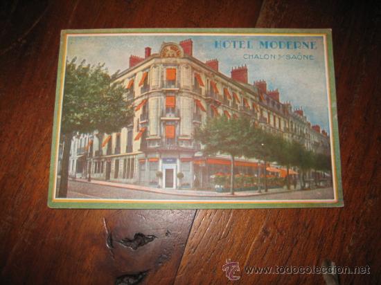 Postales: HOTEL MODERNE  CHALON/SANOE - Foto 1