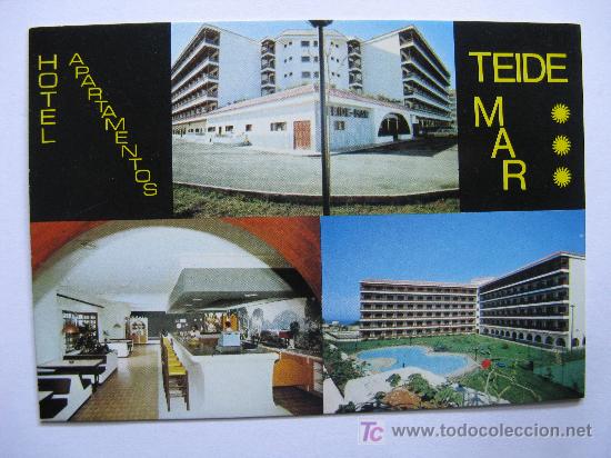 Postales: hotel apartamentos teide mar - Foto 1